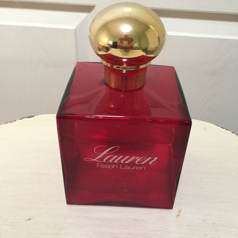 Vintage Lauren Ralph Lauren Perfume Bottle Store Display Factice 8" *READ*